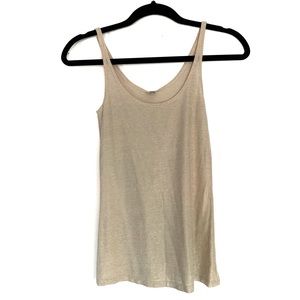COPY - Only Hearts shimmery skinny metallic tank top